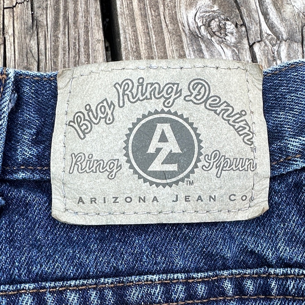 Arizona Jean Company Deep Blue Loose Fit Jeans 35/32 EUC - Picture 6 of 6